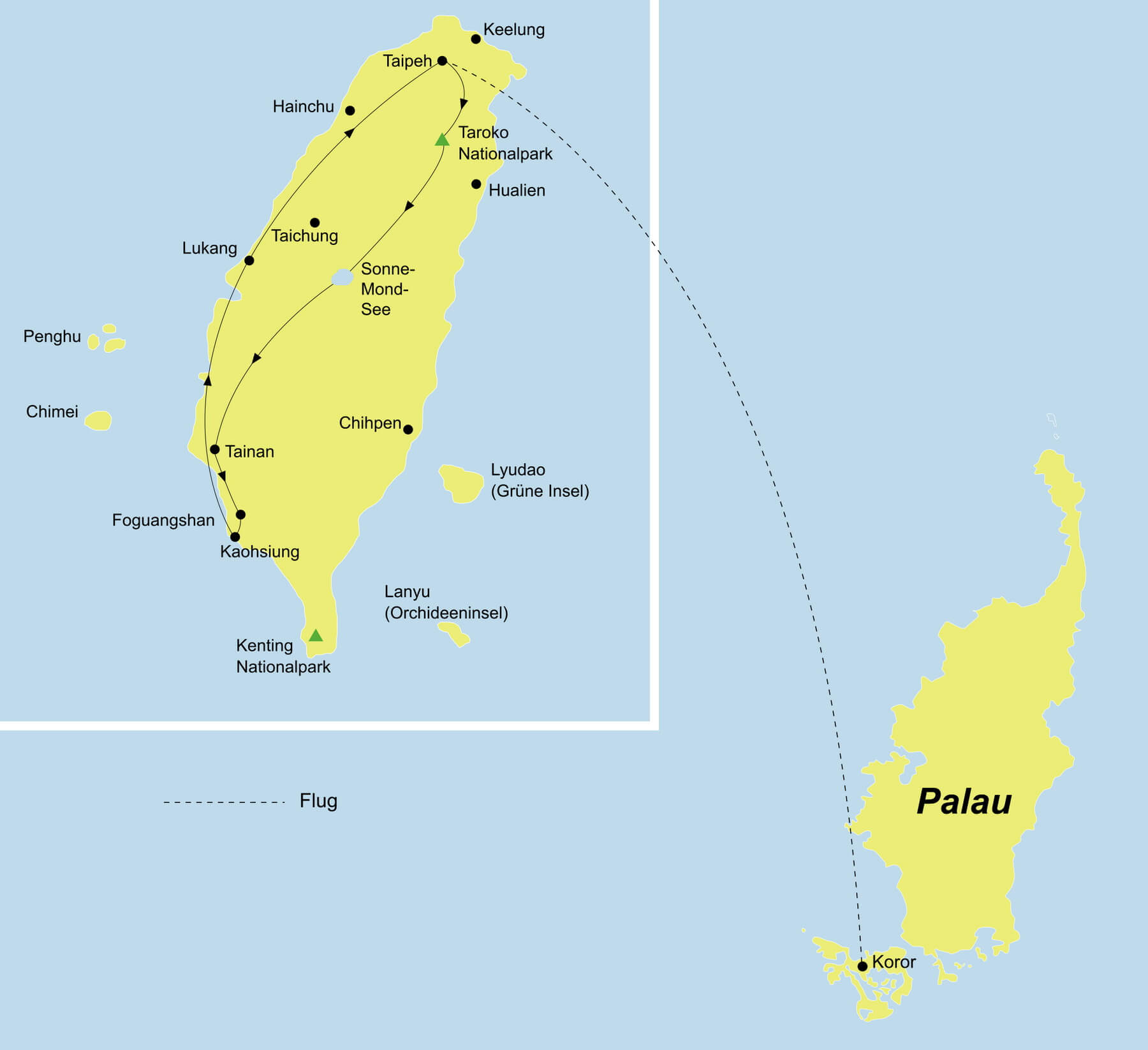 Best of Taiwan Ilha Formosa & Mikronesien, Unterwasserparadies Palau