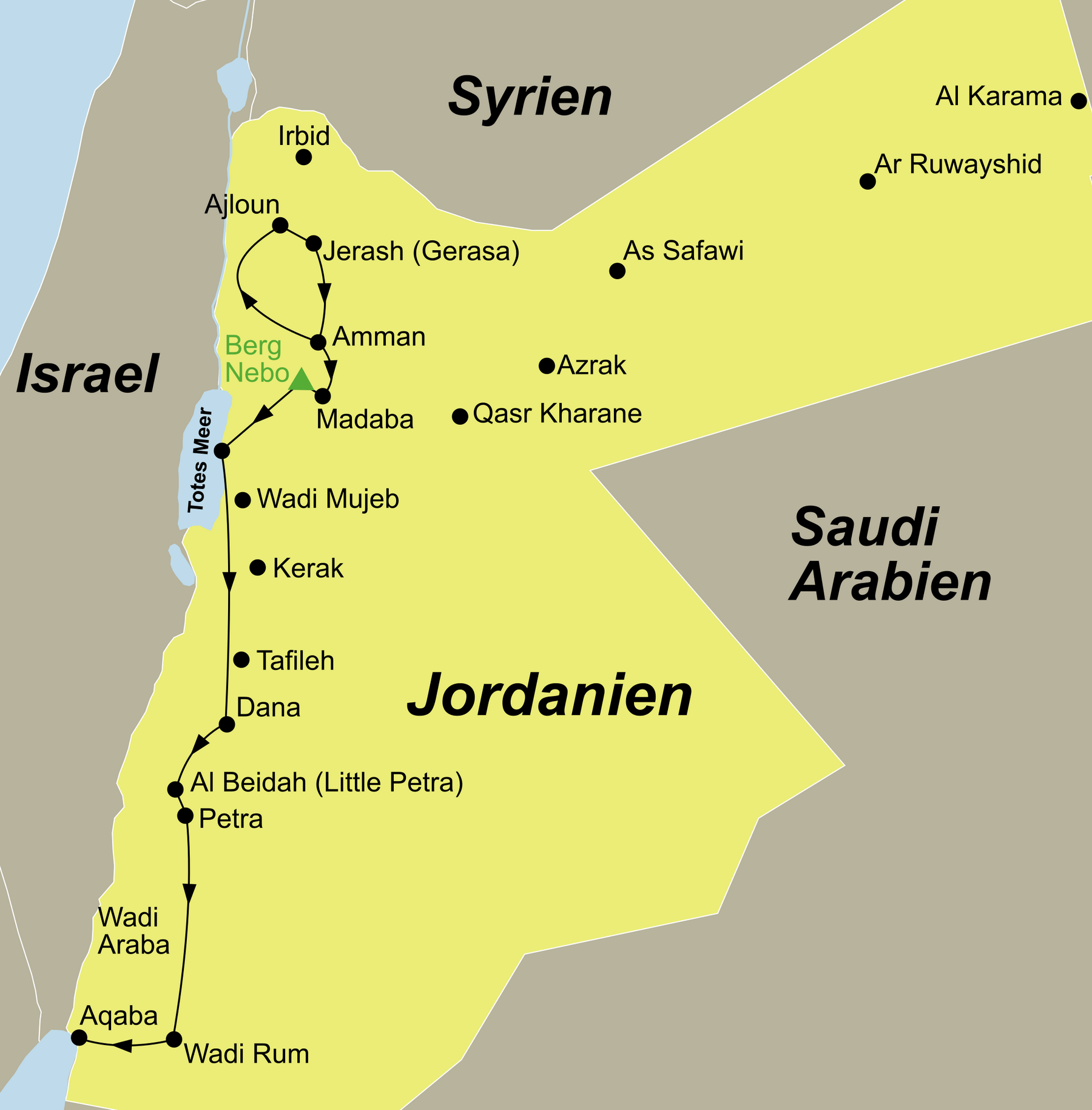 Jordanien Wandern | aktiv erleben