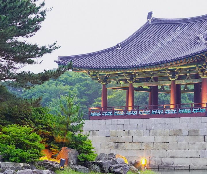 Der Anapji-Teich im südkoreanischen Gyeongju war früher Teil einer Palastanlage.