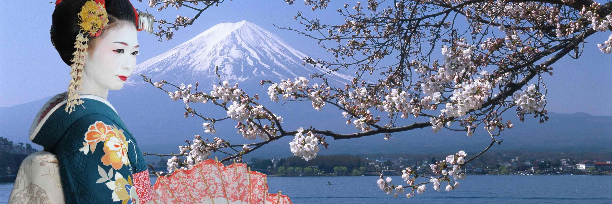 Blick auf den Fuji-san im Fuji-Hakone-Izu-Nationalpark, Honshu, Japan