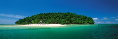 Der Tunku Abdul Rahman Park liegt vor der Küste von Kota Kinabalu im malaysischen Bundesstaat Sabah und umfasst fünf kleinere Inseln.