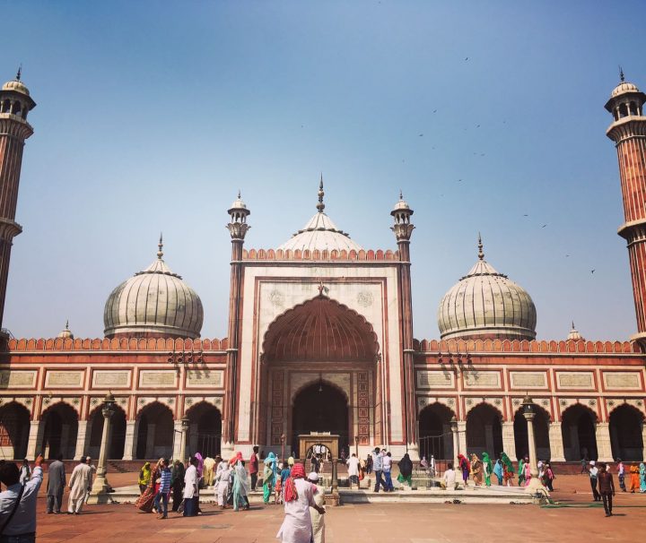 Südindien Verlängerungsreise –Delhi Sightseeingtour Jama Masjid