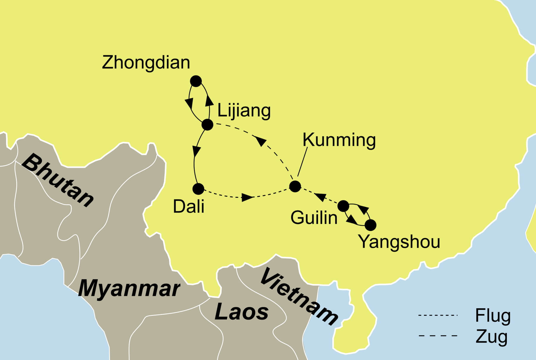 Südchina Reisen - Entdeckerreisen China by reisefieber Reisen
