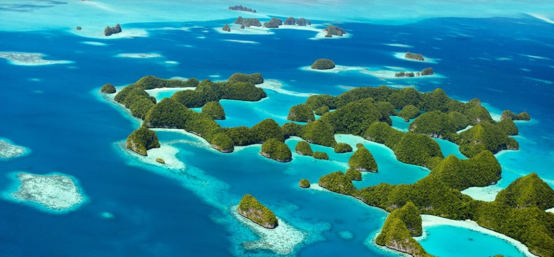 Die Rock Islands in Palau sind eine Inselgruppe im Westpazifik, die vor allem unter Tauchern sehr beliebt ist.