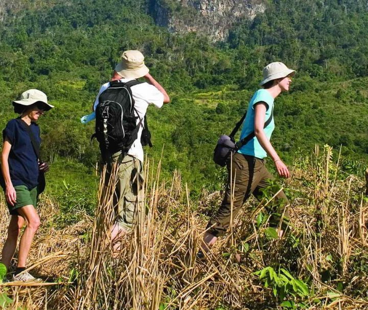 Die Bergwelt im Norden von Laos eignet sich mit faszinierenden, unberührten Landschaften hervorragend für ausgiebige Trekkingtouren.