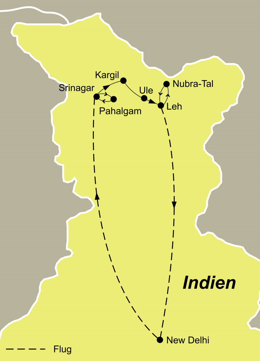 Kashmir Ladakh – Abenteuerreise auf dem Dach der Welt