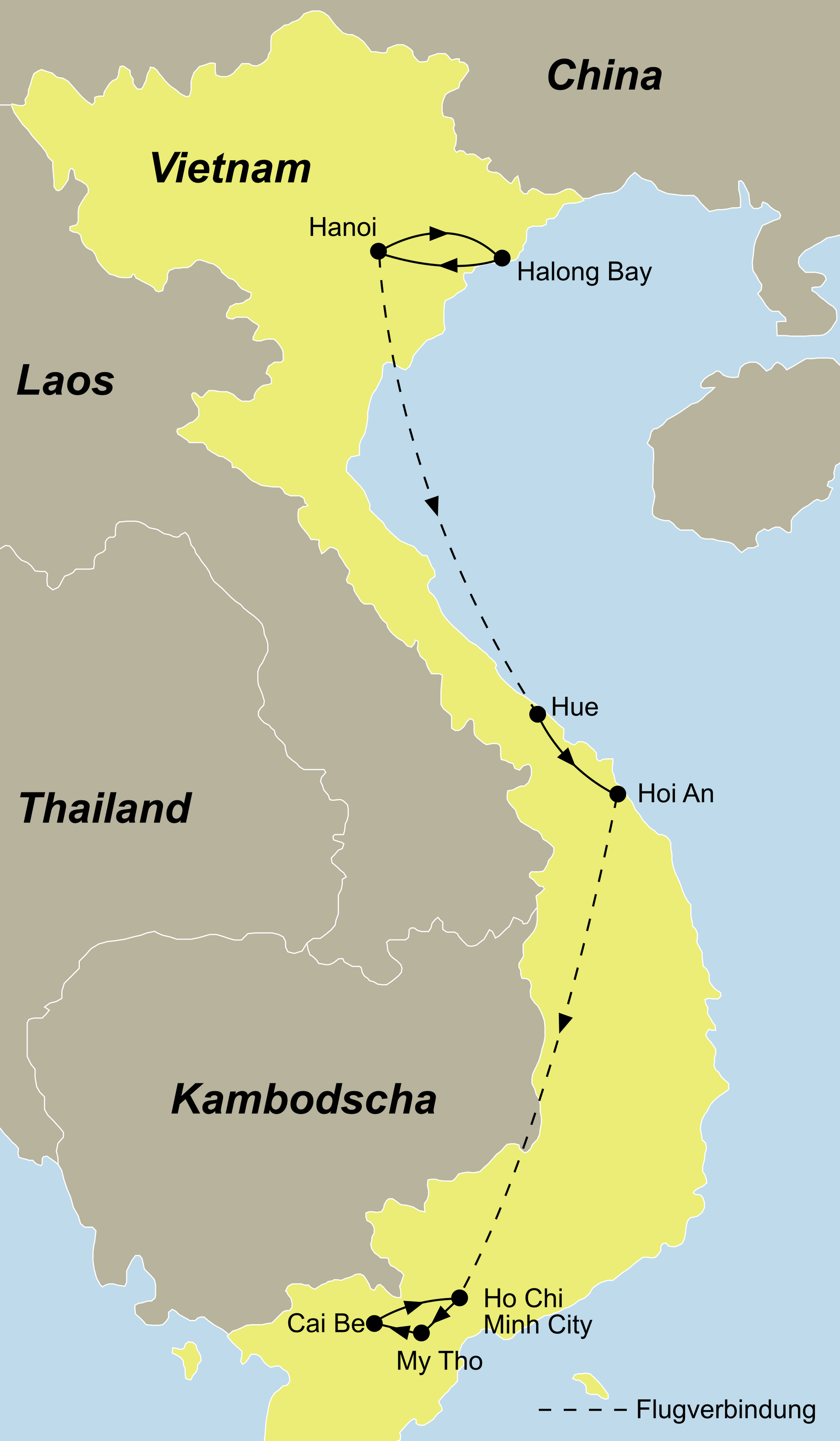 Erlebe Vietnam - Privatreise Vietnam vom Spezialisten