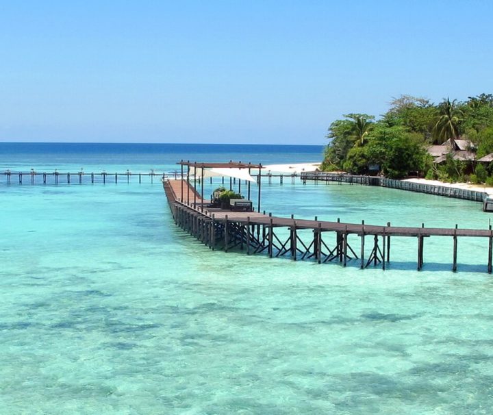 Das Lankayan Island Dive Resort in Sabah in Malaysia liegt auf einer traumhaften kleinen Insel mitten in der Sulu-See.