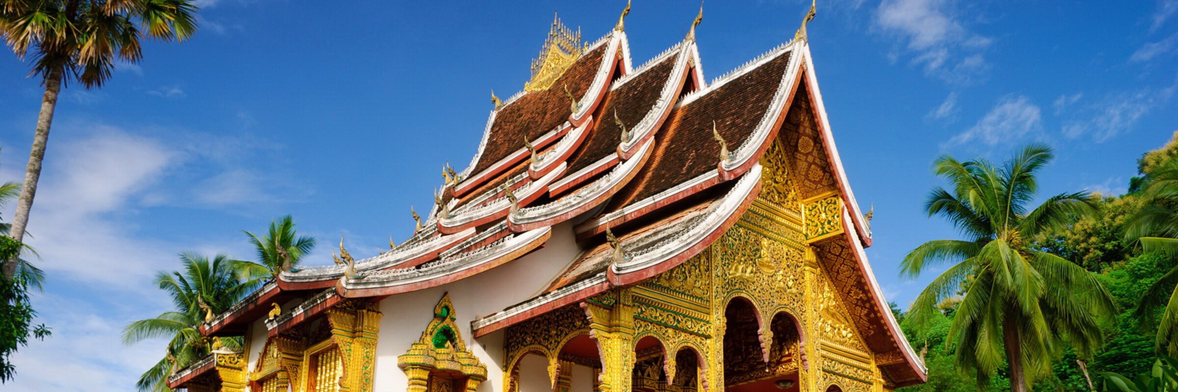 Der ehemalige Königspalast, das heutige Nationalmuseum, in Luang Prabang