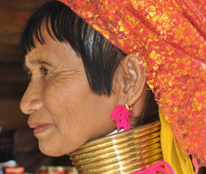 Der Stamm der Kayan Padaung, Langhals Frauen, ist einer der bekanntesten Stämme der Kayah im Osten Myanmars