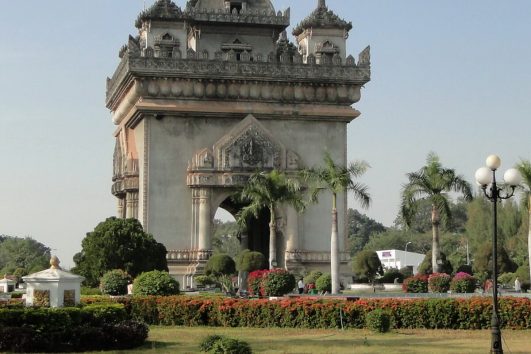 Triumphbogen Patuxai in Vientiane