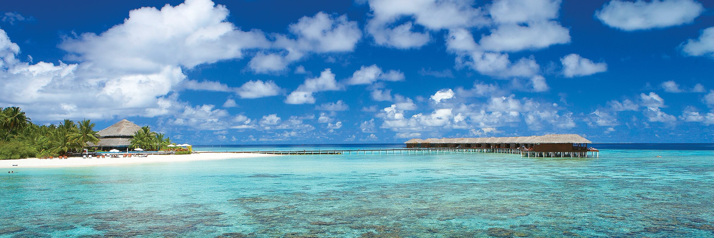 Das spektakuläre Hausriff des Filitheyo Island Resorts ist beidseitig betauchbar und auch für Schnorchler gut geeignet.