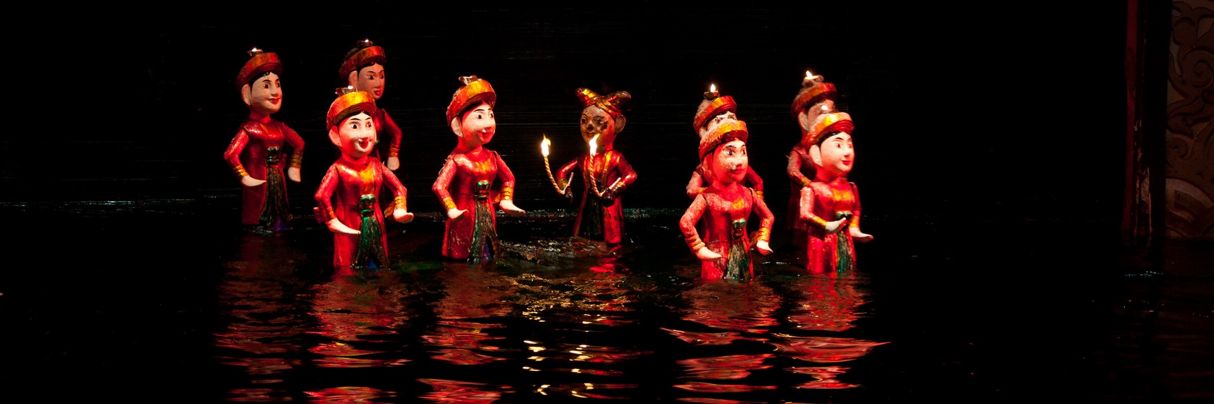 Das traditionelle Wasserpuppentheater ist vermutlich schon seit dem 11. Jahrhundert ein festerBestandteil des kulturellen Lebens in Vietnam.