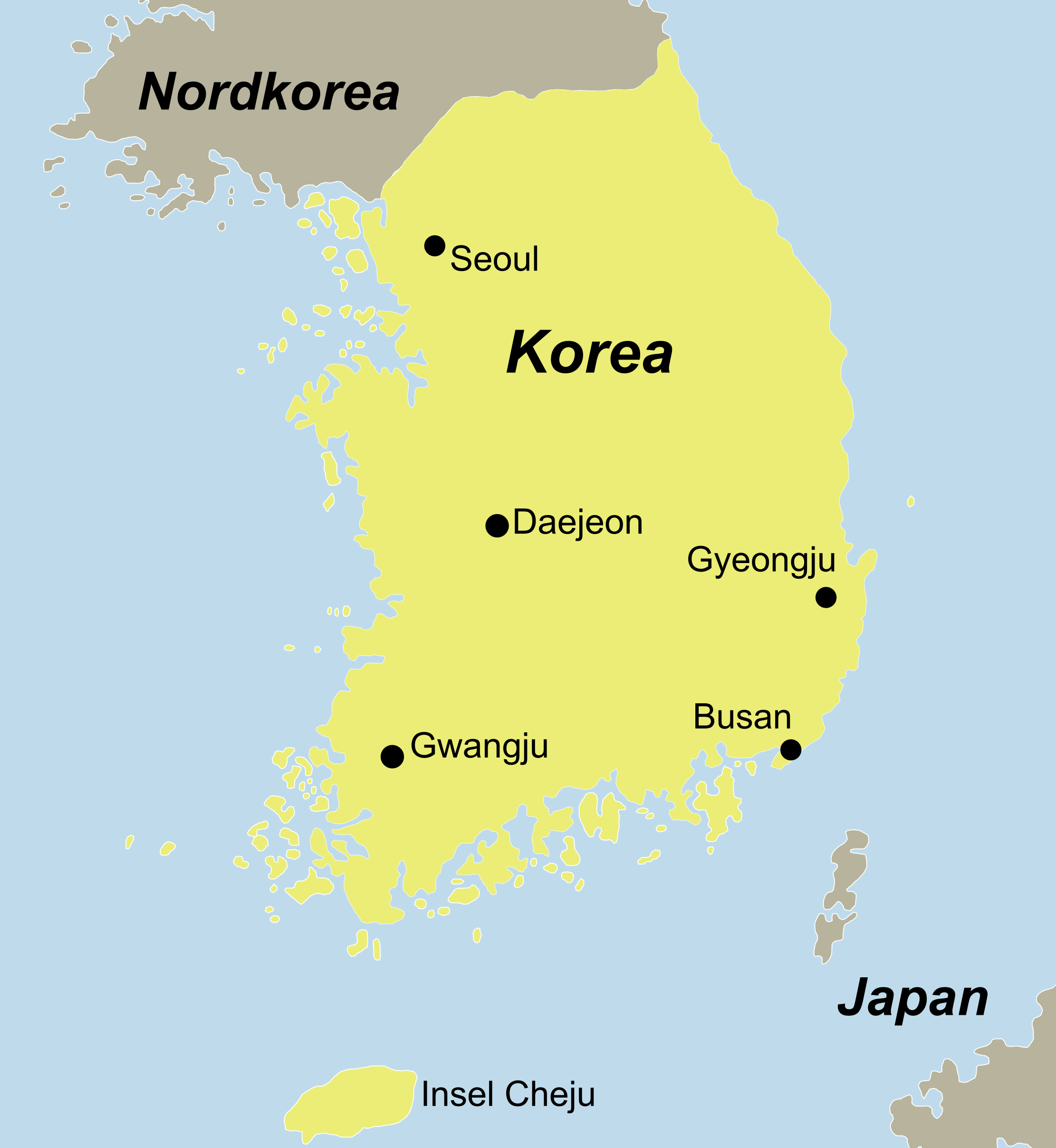 Südkorea Reisen