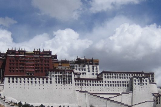 Ein beeindruckendes Gebäude: der Potala Palast in Lhasa