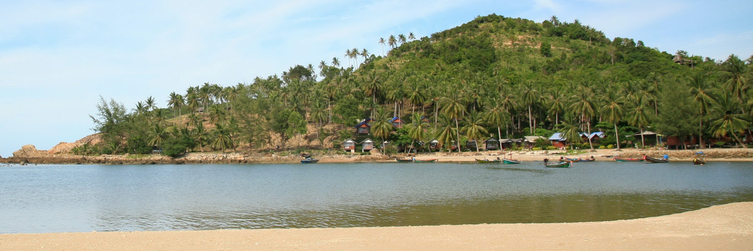 Koh Phangan ist nach Koh Samui die zweitgrößte Insel des Samui Archipels.