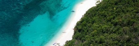 Strand auf der Insel Borocay in den Philippinen