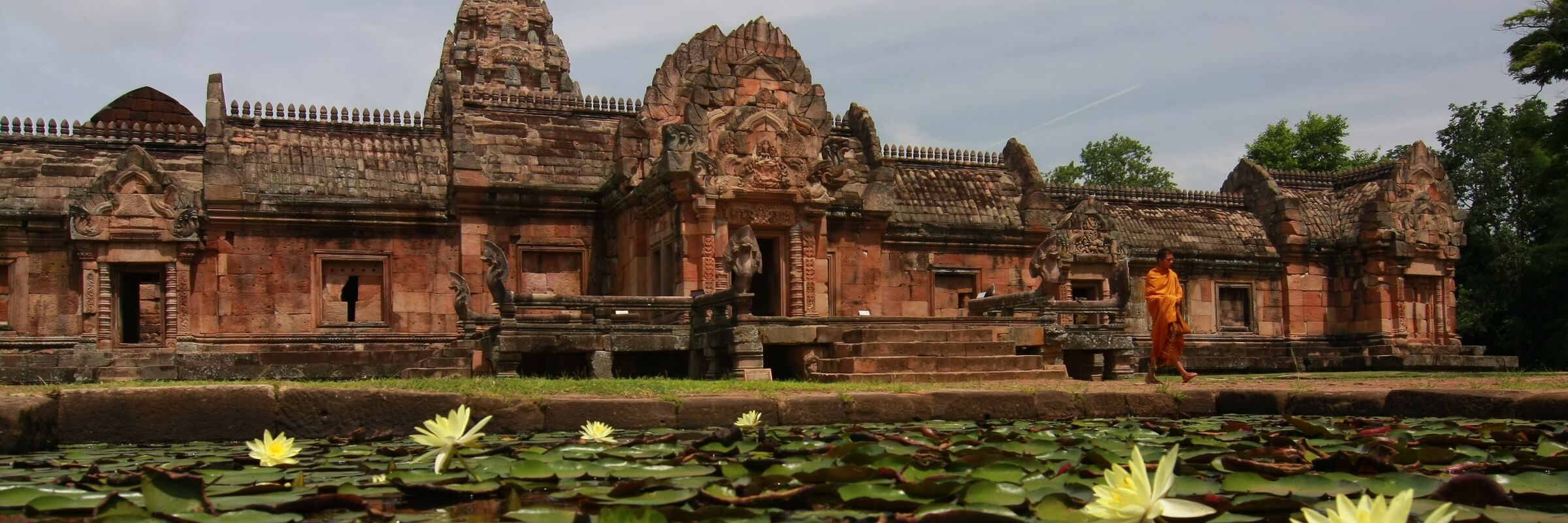 Die Tempelanlage Phanom Rung zählt zu den der beeindruckendsten Baudenkmälern der Khmer in Thailand.