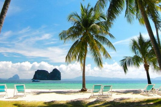 Koh Hai ist mit einer Größe von nur 5 qm eine der kleinsten touristisch genutzten Inseln von Thailand.
