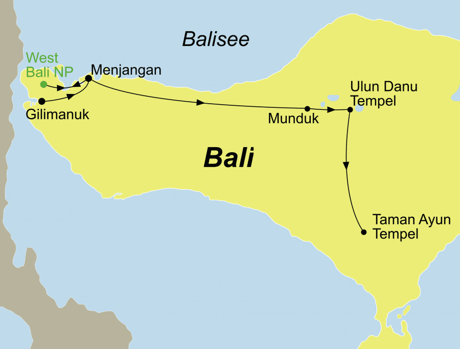 Die Bali entdecken, Bali nie wieder vergessen Rundreise führt von Bandar Seri Begawan zum Temburong Nationalpark und zurück