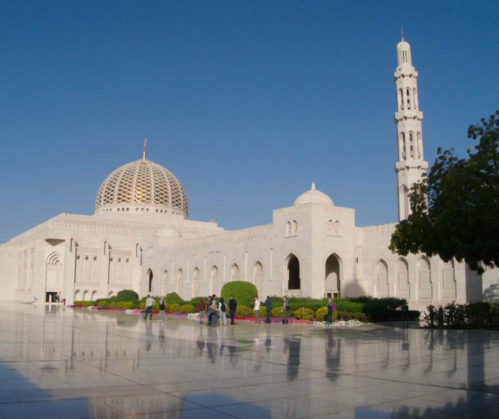Die große Moschee in Omans Hauptstadt