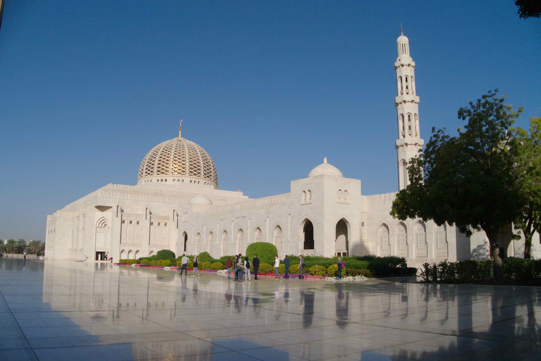 Die große Moschee in Omans Hauptstadt
