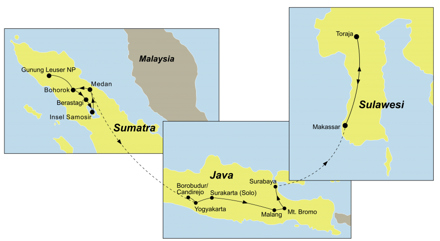 Indonesien Inselhopping