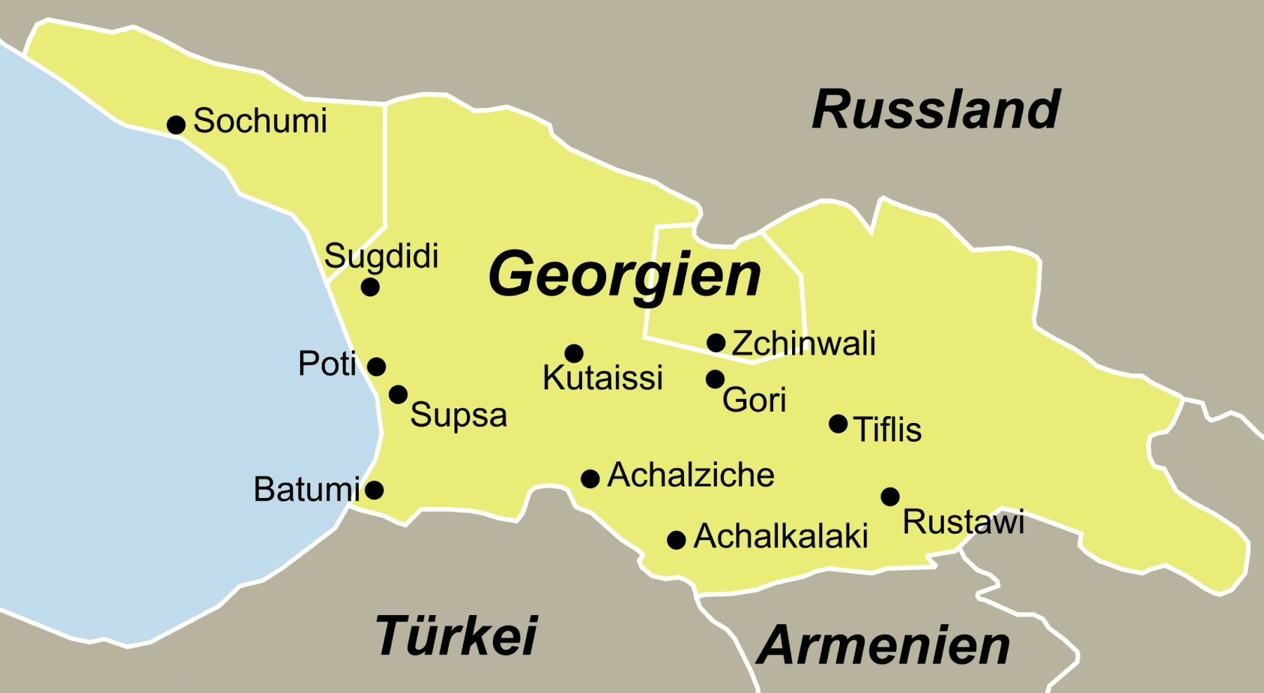 Georgien, das Kleinod am Kaukasus mit Reisefieber entdecken