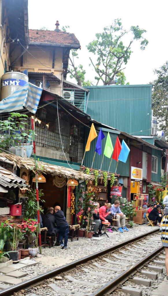 Schienen Cafe in Hanoi