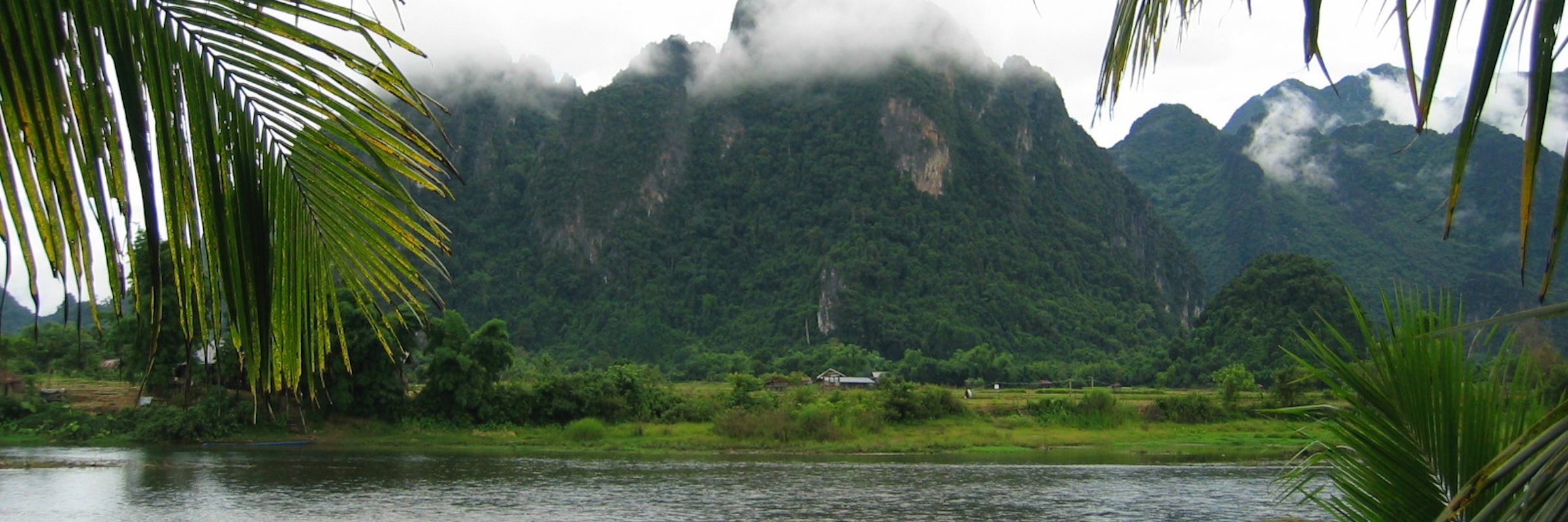 Nam Song Fluss nahe Vang Vieng in Laos Der Nam Song ist ein Fluss in Laos, der durch die Kleinstadt Vang Vieng in der Provinz Vientiane fließt.
