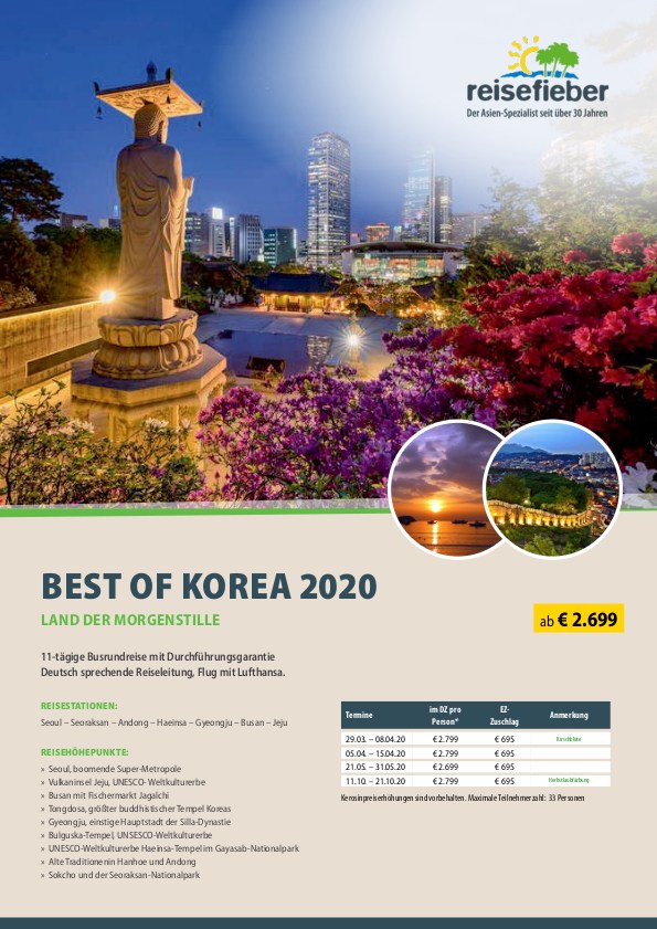 Best of Korea 2020