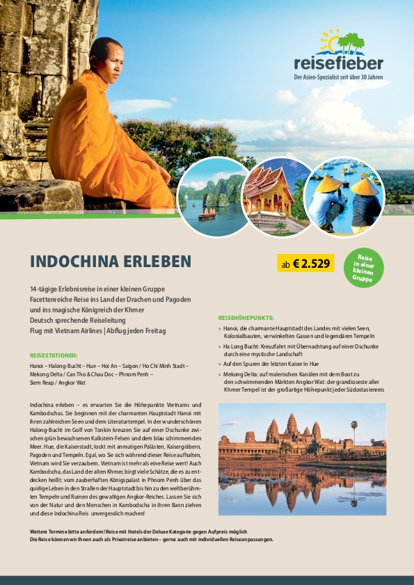 Indochina erleben 2019/2020