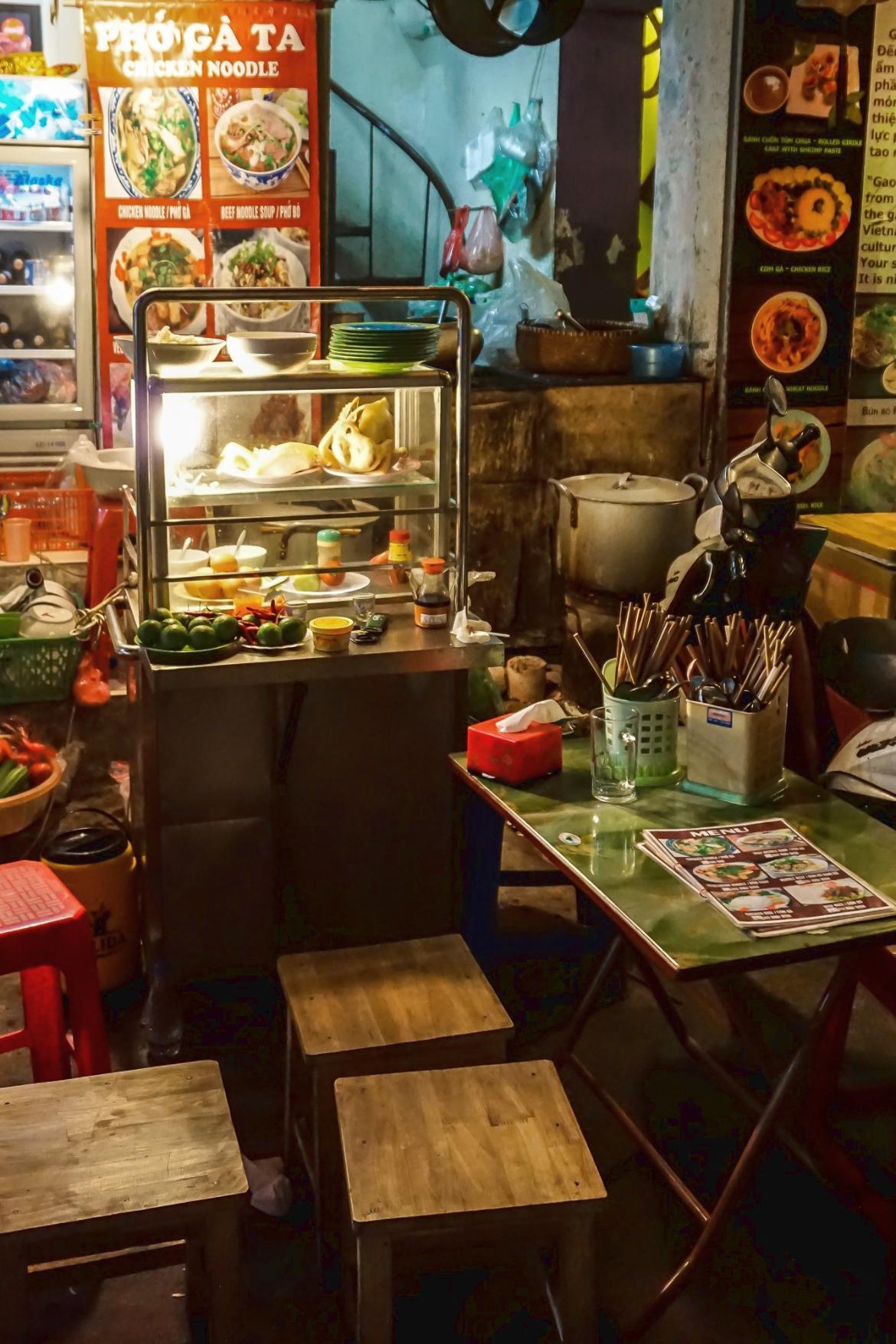 Kleines Street Food Restaurant in Vietnam