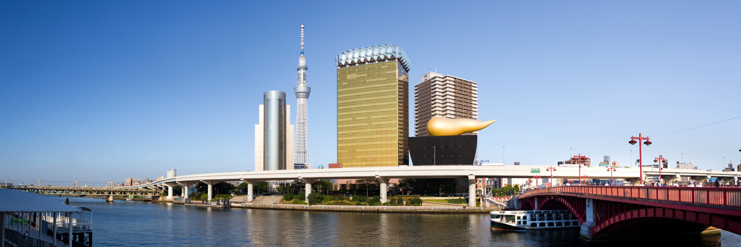 Die Asahi Beer Hall und der 634 m hohe Tokyo Skytree gelten als Musterbeispiele moderner Architektur in der japanischen Hauptstadt.