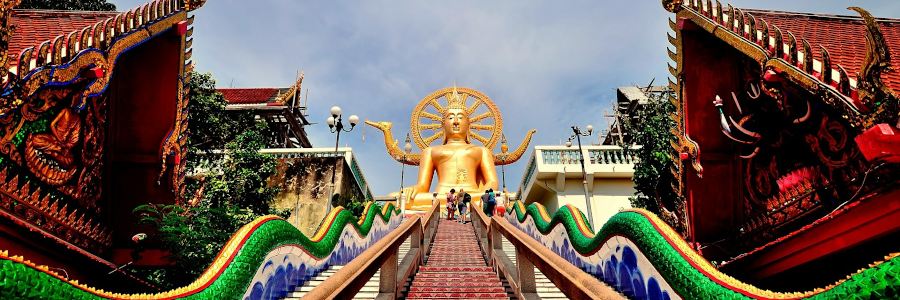 Buddha Statue auf Ko Samui in Thailand