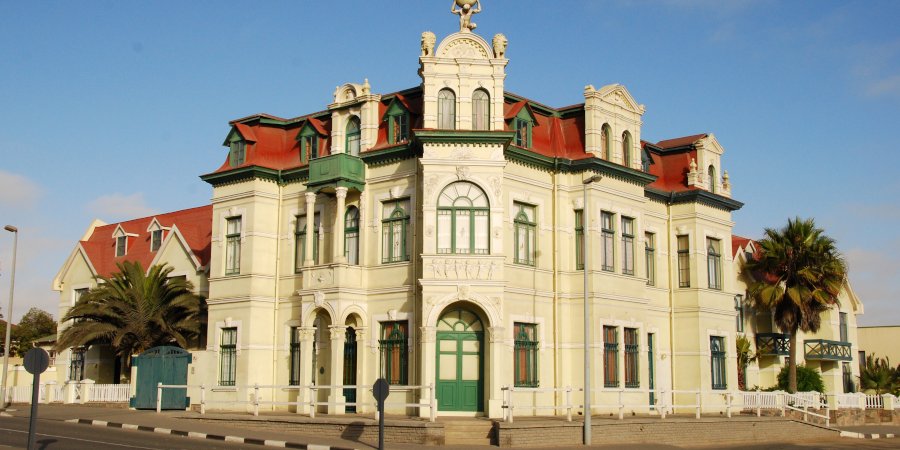 Jugendstil-Villa in Swakopmund in Namibia