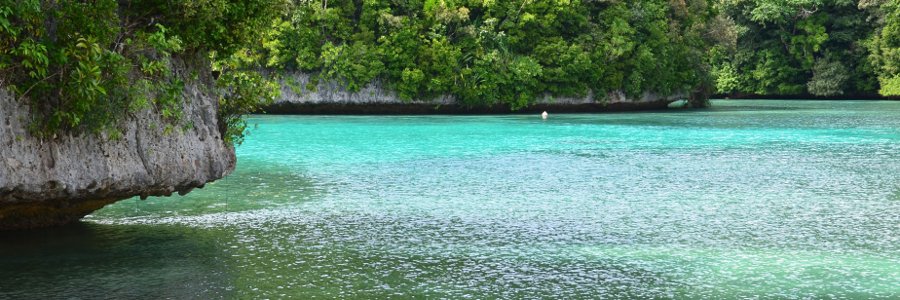 Strand im Inselstaat Palau