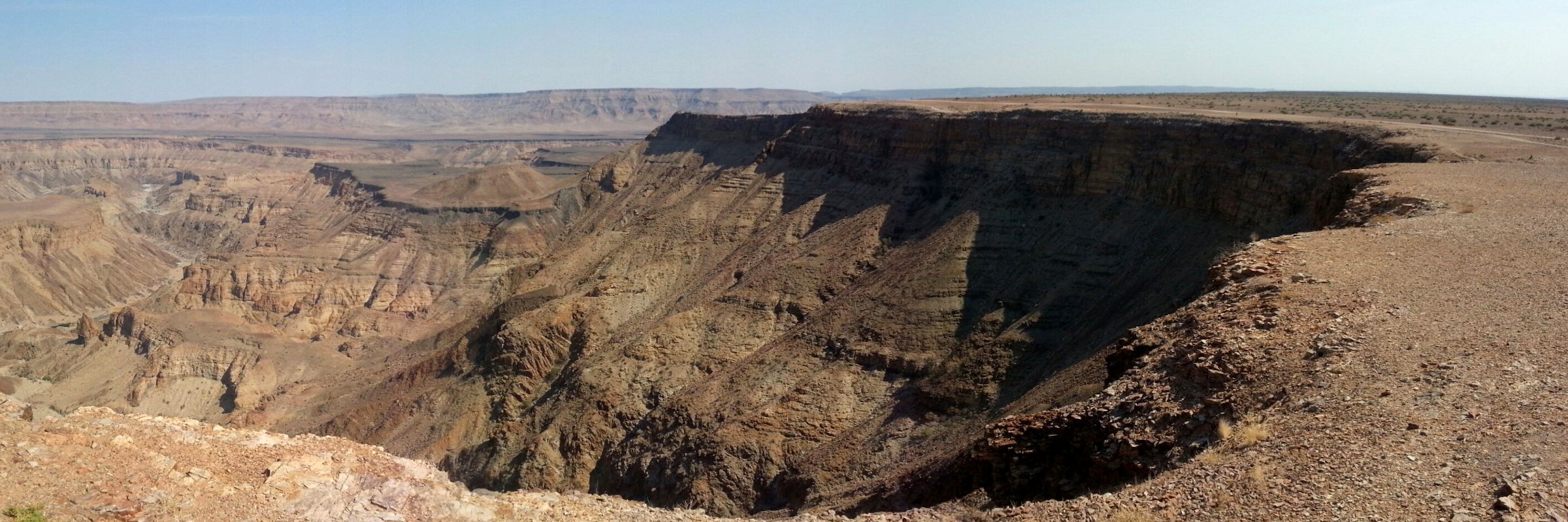 Der Fischfluss Canyon ist der zweitgrößte Canyon der Welt und der größte auf dem afrikanischen Kontinent.