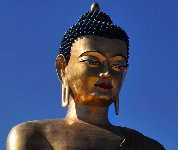 Buddha Dordenma Statue in Thimphu Königreich Bhutan Trekking