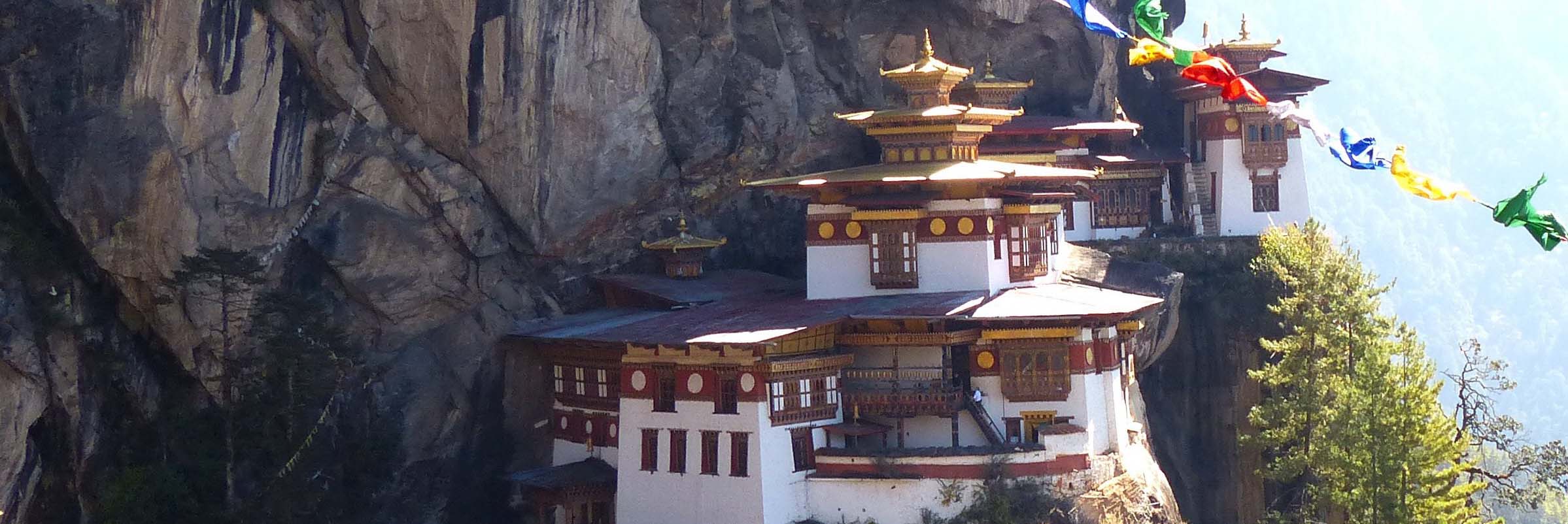 Tigernest, oder auch Taktshang Kloster, sicher das Wahrzeichen Bhtuans