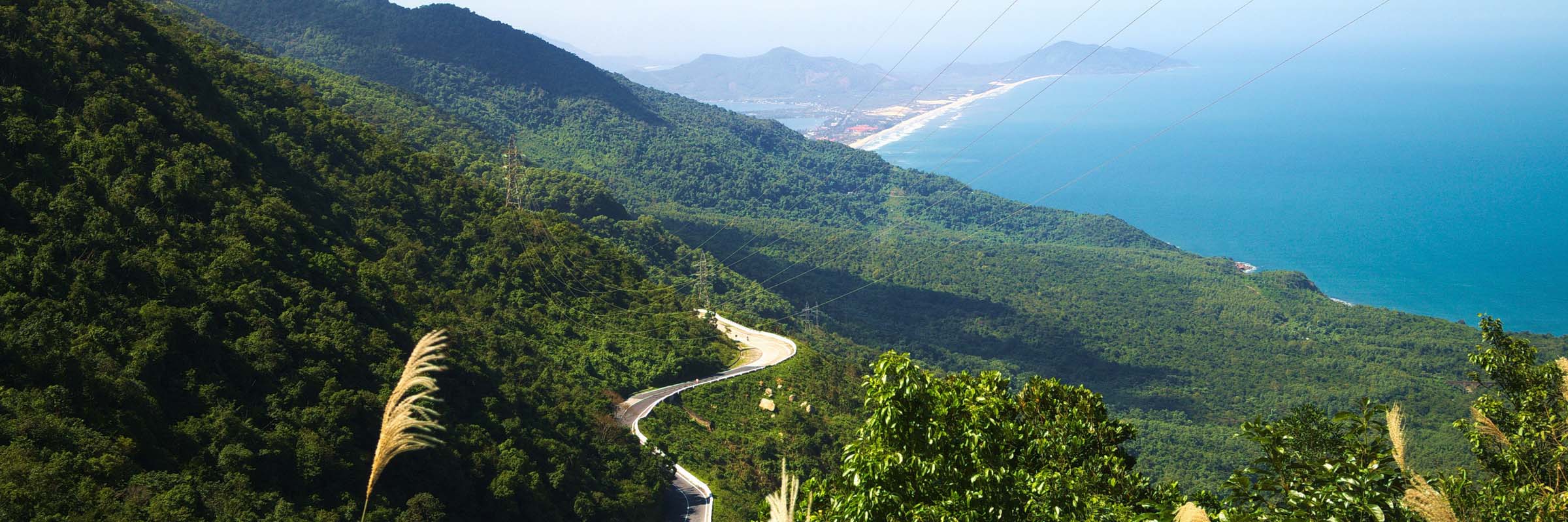 Der Wolkenpass trennt Nord- von Südvietnam