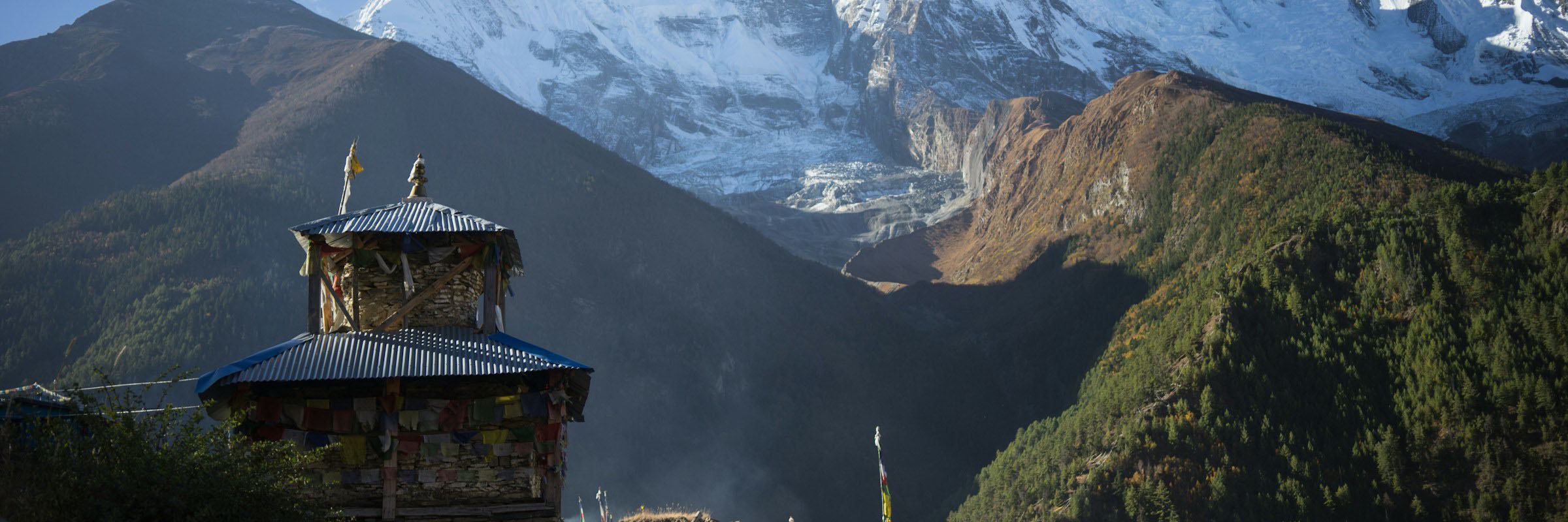 Trekkingtour im Himalaya in Nepal
