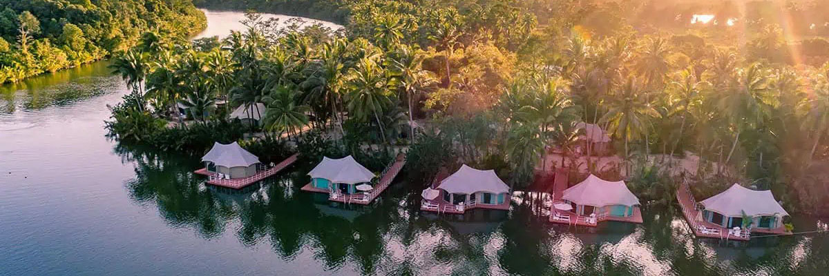 Das einmalige Öko-Resort Canvas & Camps Orchid in Tatai.