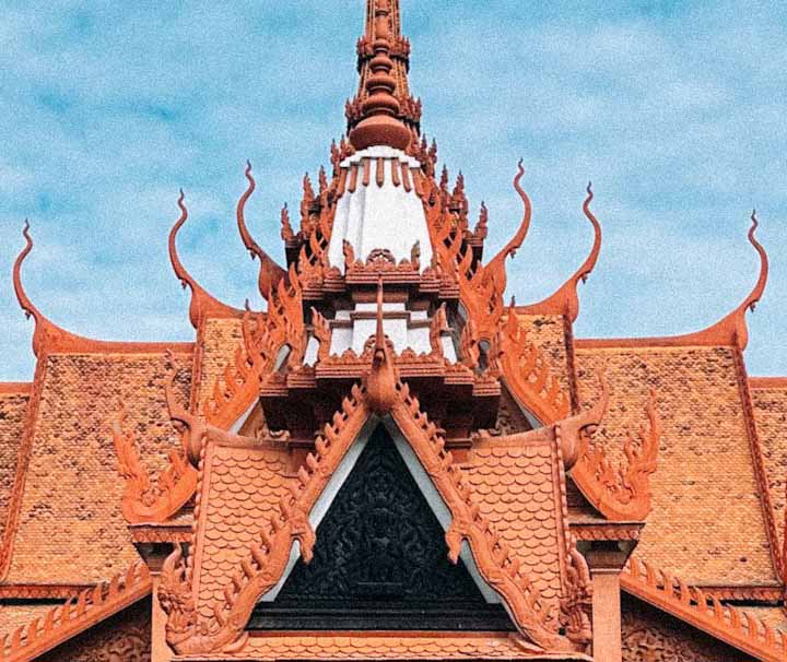 Nationalmuseum Phnom Penh Rundreise Kambodscha