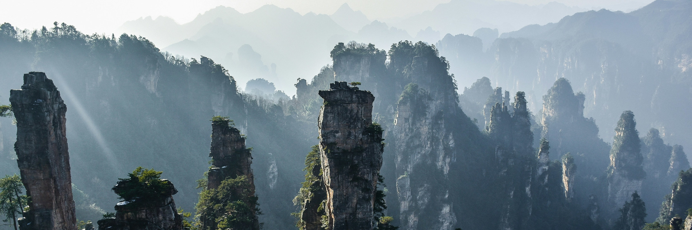 Landschaft der Zhangjiajie.