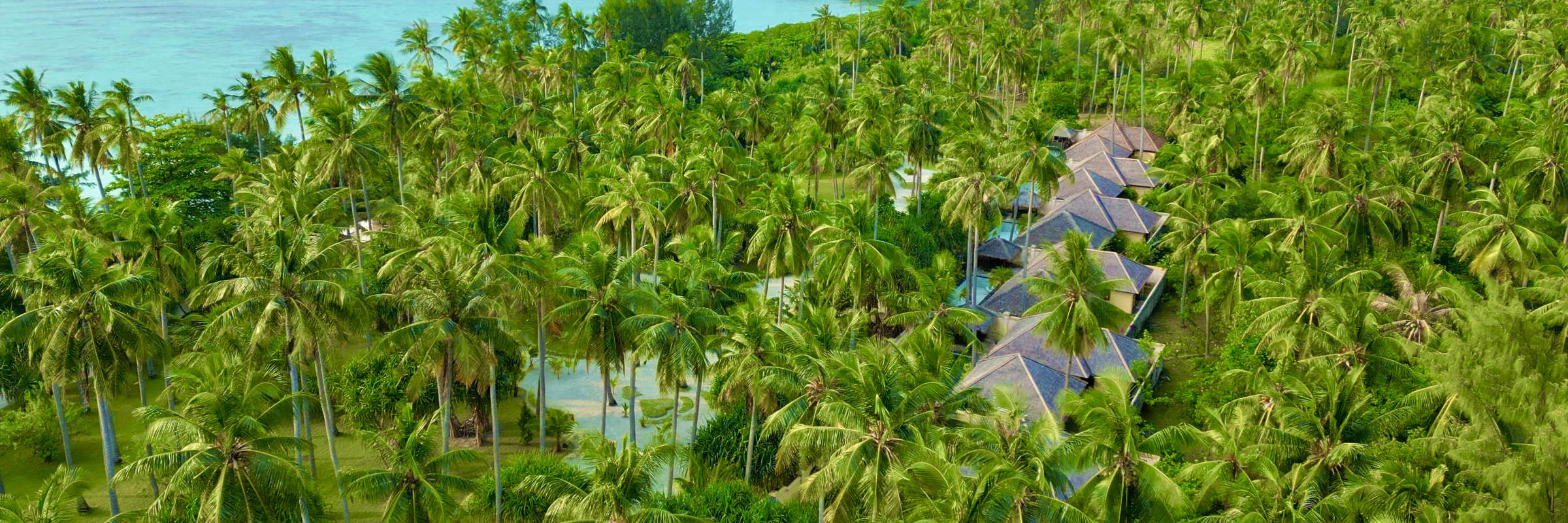 Poolvilla des Kura Kura Resort