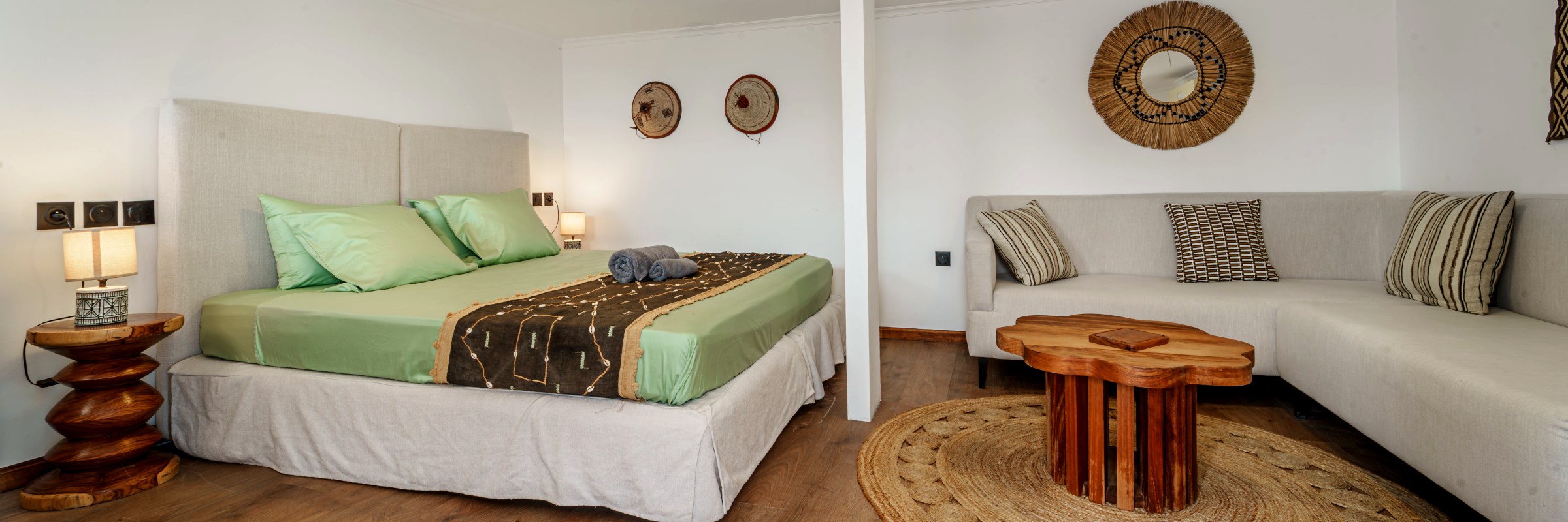 Kabine auf dem Flusskreuzfahrtschiff MS Princesse Ngalessa