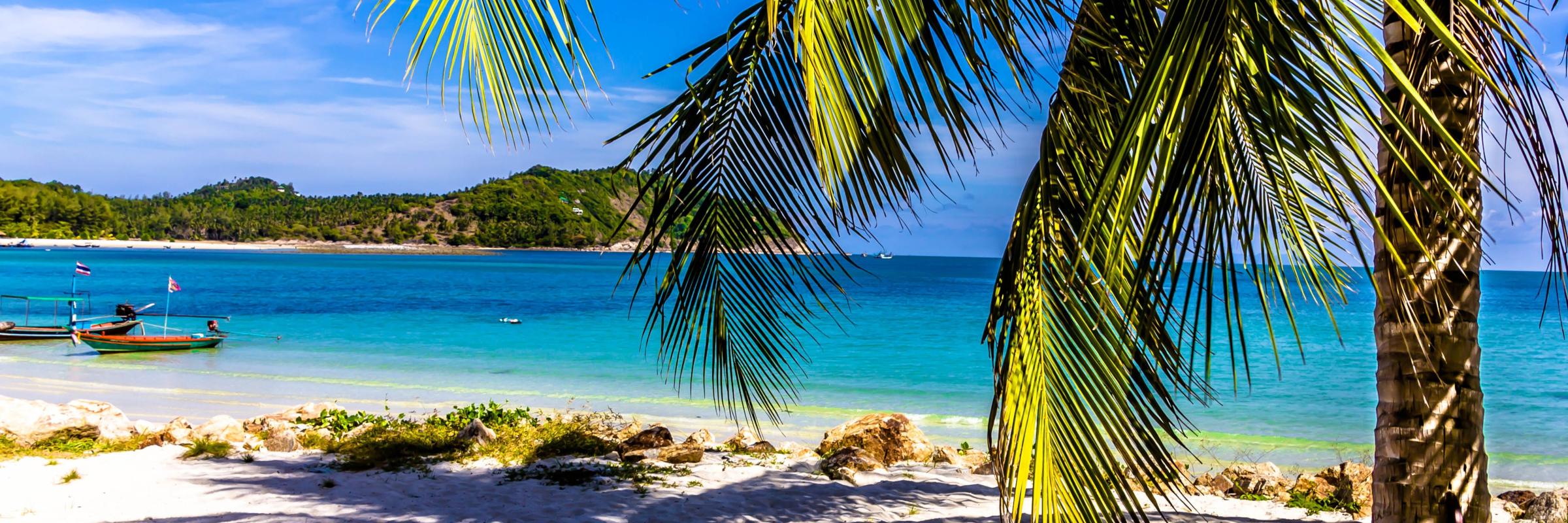 Der Patong Strand auf der thailändischen Insel Phuket