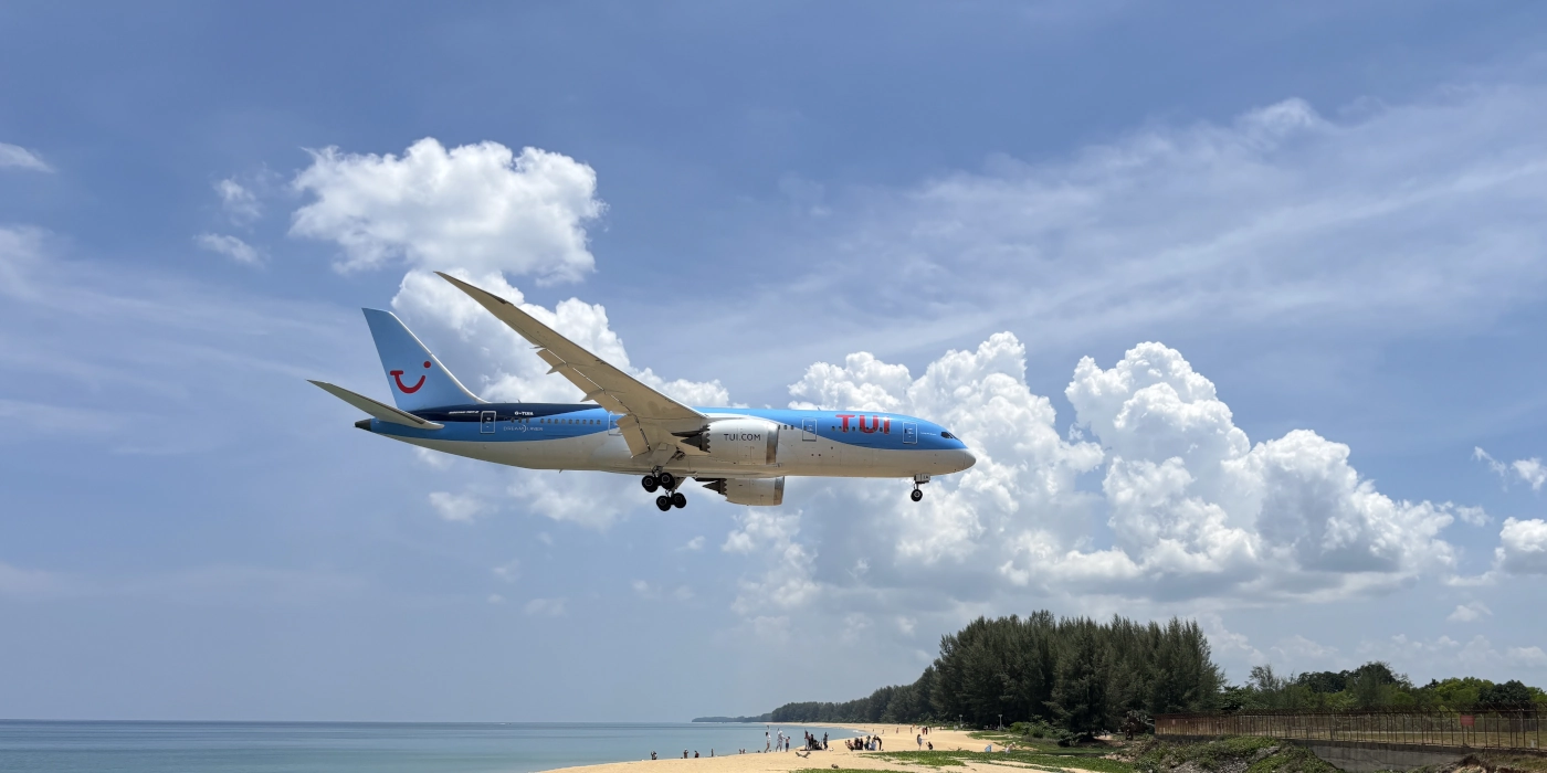 TUI Fly Anflug