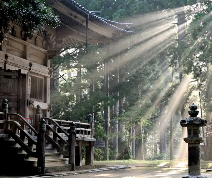 Koyasan-Tempel in der japanischen Präfektur Wakayama